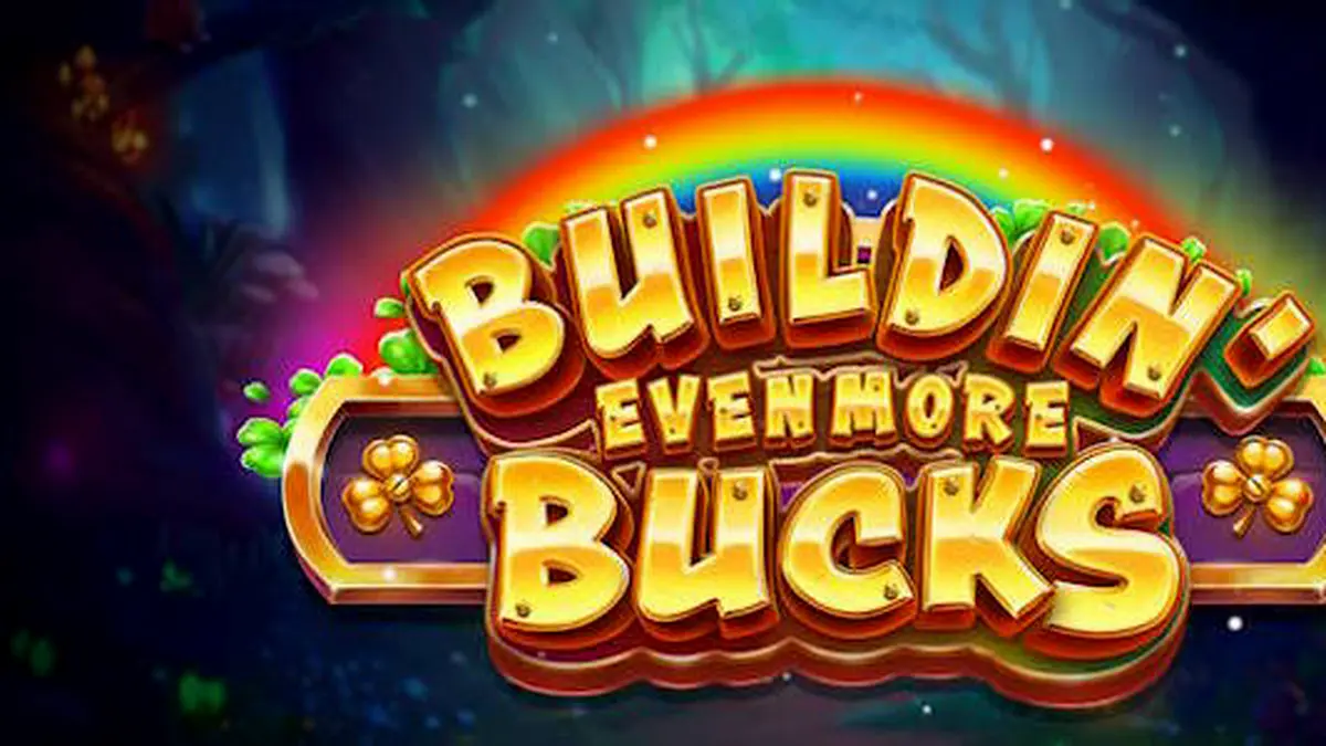 Tampilan antarmuka seluler dari game slot Buildin’ Even More Bucks dengan karakter Lenny dan krunya.